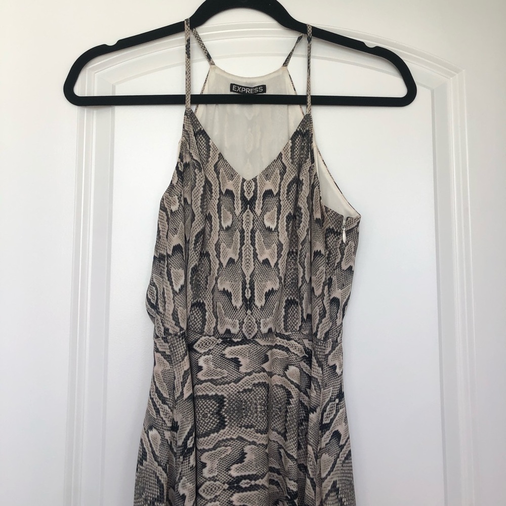 Express Snake Skin Short dress - size 2